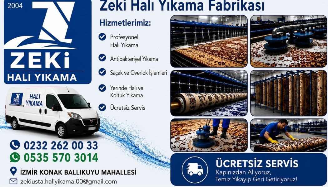 Konak Ballıkuyu Mahallesi Halı Yıkama ve Dezenfeksiyon Çözümleri